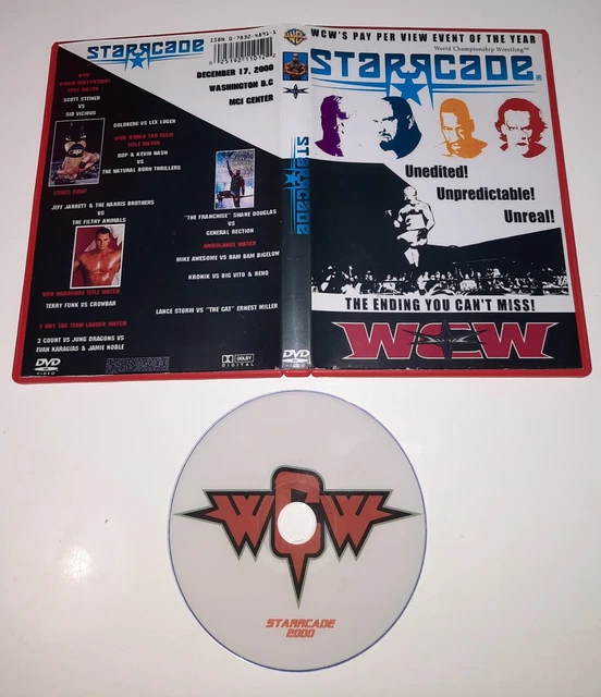 WCW STARRCADE 2000 Dvd £19.95 - PicClick UK