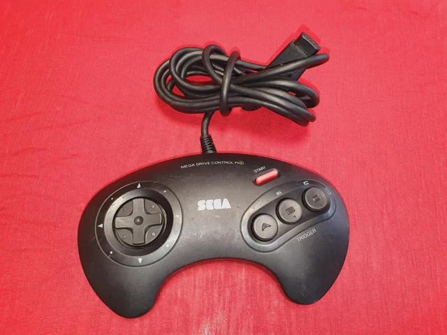 Manette De Jeu Officielle SEGA Mega Drive / Genesis - Modèle D'origine - Occasion Fonctionnelle