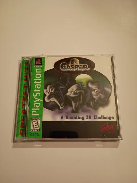 Notice Sony Playstation 1 PS1 Casper Friends Around The World