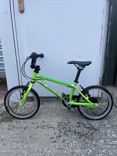 ISLA BIKES CNOC 14 Age 3 Green kids bike Great Condition