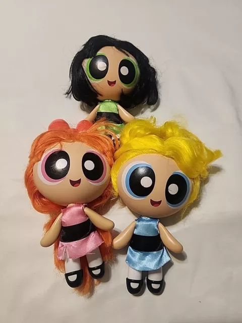 Powerpuff Girls Deluxe Doll 2016 Spinmaster Bubbles Buttercups Blossom