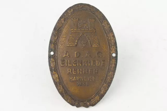 ADAC Plakette - Eilenriede Renen Hannover 1950