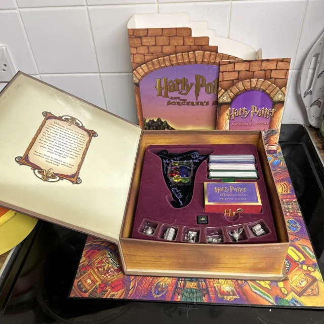 Harry Potter Sorcerers Stone Trivia Game Prefects Edition Vintage 2000