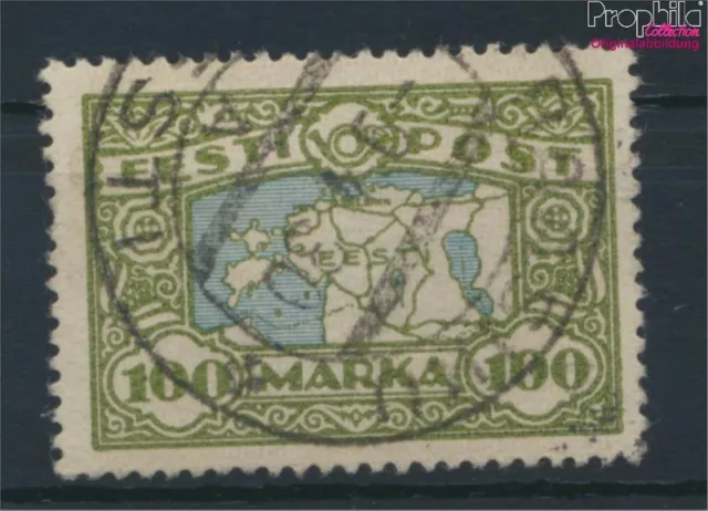 Briefmarken Estland 1923 Mi 40 (kompl.Ausg.) gestempelt(9266153