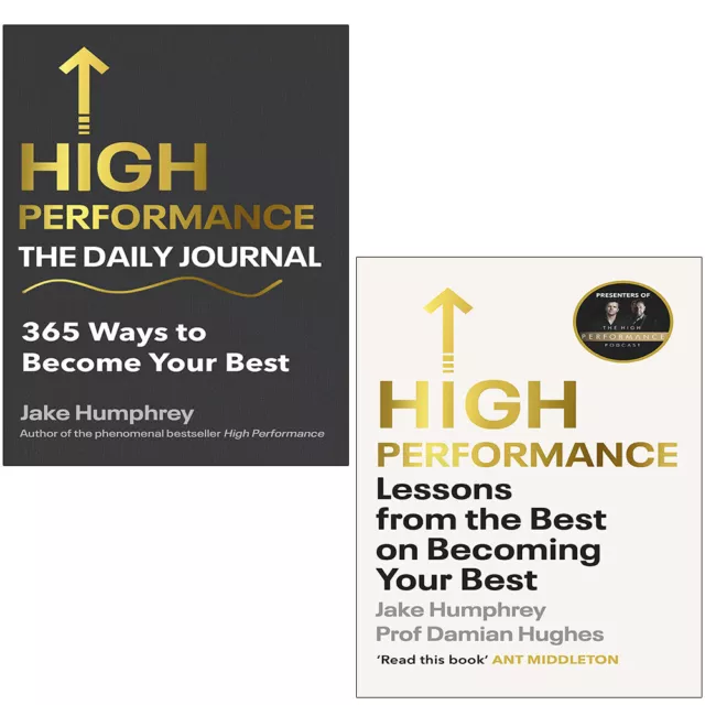 High Performance Jake Humphrey Collection 2 Books Set Daily Journal, Lessons