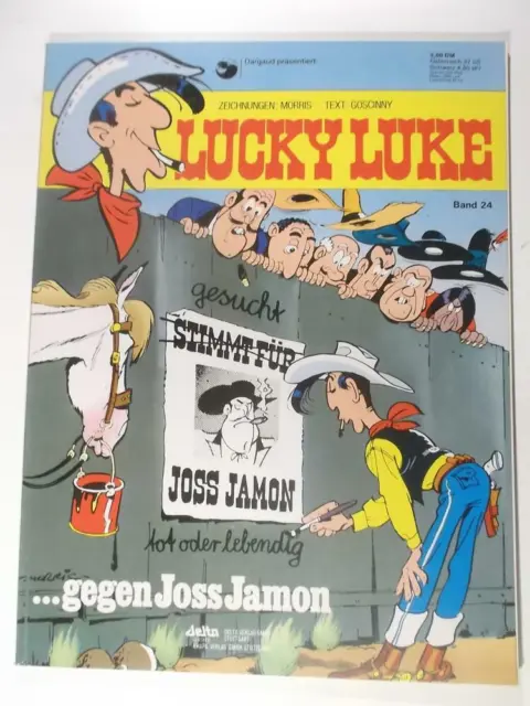 Lucky Luke Bd. 24 Softcover DM 4,80 Erstauflage 1.Auflage Zustand 1