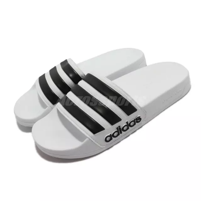 adidas Adilette Shower White Black Men Unisex Slip On Water Sandal GZ5921