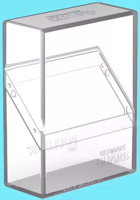 ULTIMATE GUARD BOULDER CLEAR 40+ Standard Size DECK CASE Card Storage Box ccg