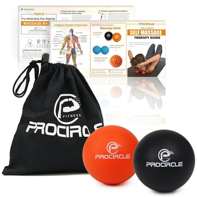 PROCIRCLE Boules de massage pour thérapie physique *NEUF*
