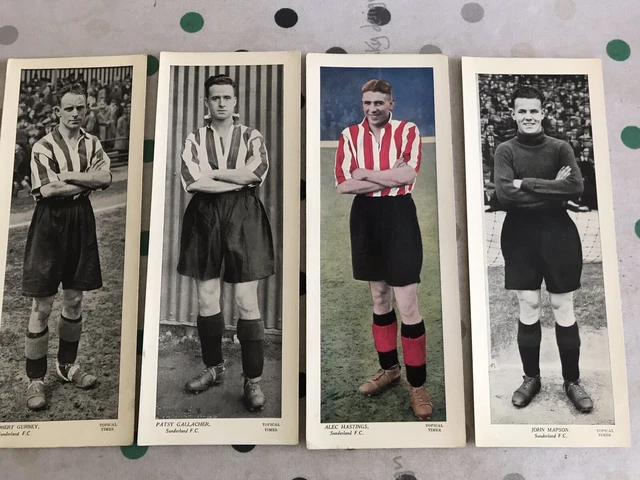 Topical Times Sunderland FC Fotos X4