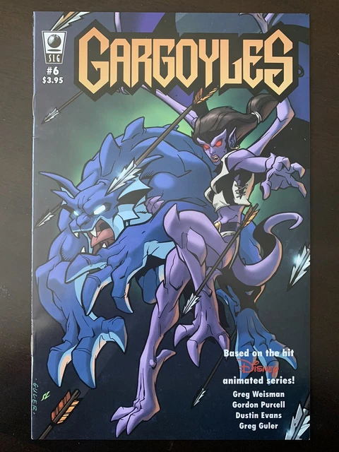 Disney GARGOYLES #6 - SLG Slave Labor 2007 - Low Print Run HTF