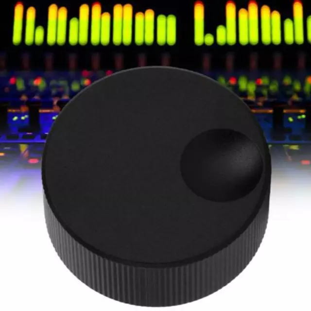 NEW Control Black Frosted Knob For 6mm Potentiometer 32.5*13MM K8M0