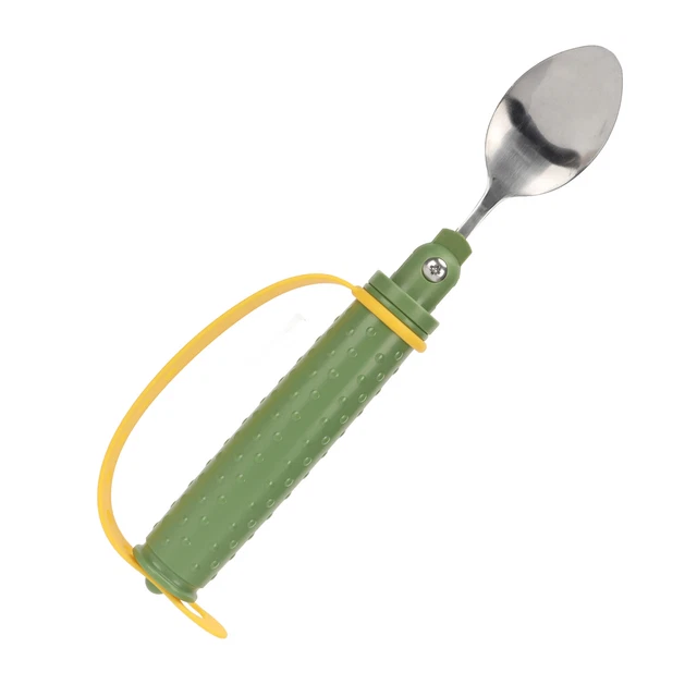 Eating Aids Spoon Utensil Adaptive Adjustable Elderly Eating Assistive Spoon NOW