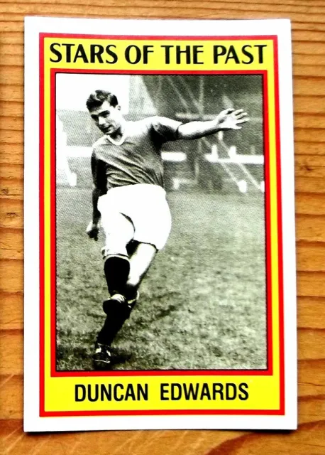 Panini Fussball 85 Sterne Der Vergangenheit Duncan Edwards Nr. 383 Manchester United