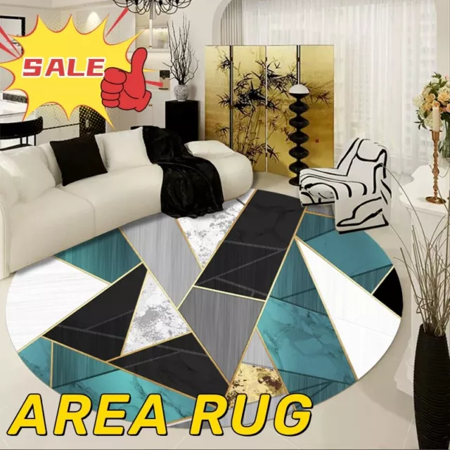 Clearance Modern Floor Mat Area Rug Carpet Large Anti-Slip Living Room Bedroom