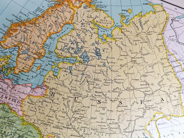 Antique Map of Europe