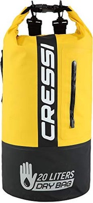 TG. 20 L Sacca/Zaino Impermeabile per attivit  Sportive Unisex Cressi Cressi Dry Bag 
