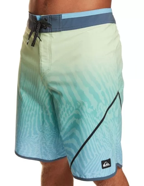 QUIKSILVER Men HighLine SurfSilk New Wave 20" Stretch Board Shorts Size: 40