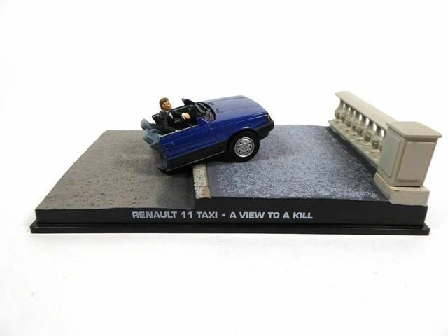 Renault Fuego 1/43 James Bond - Collection Universal Hobbies - Pour Un Kill + Magazine