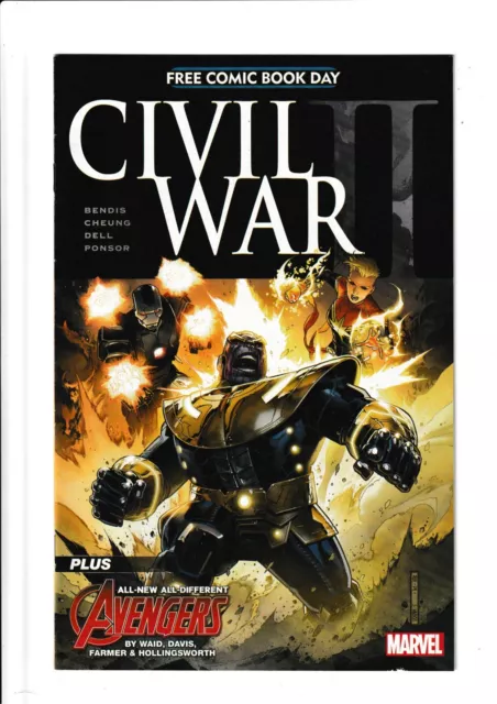 Civil War II FCBD Free Comic Book Day #1 1st App Nadia Pym New Wasp Ulysses