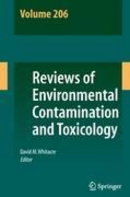 REVIEWS OF ENVIRONMENTAL Contamination and Toxicology Volume 206 ...