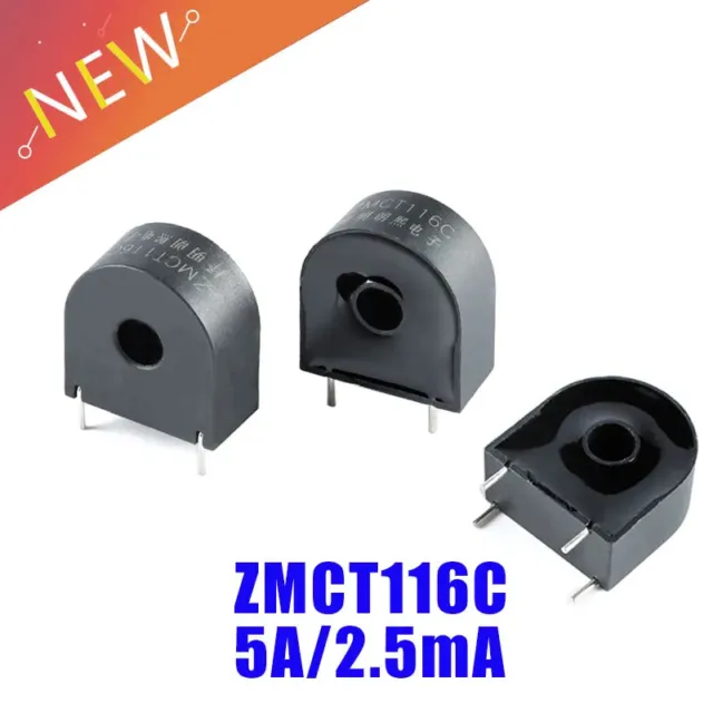 ZMCT116C 4Pin Precision Current Transformer Sensor 5A for Energy Monitoring