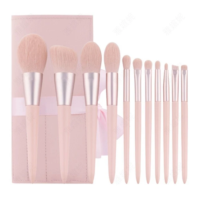 Base Cepillo Kabuki Maquillaje Aplicador Cosmético Sombra de Ojos Contorno