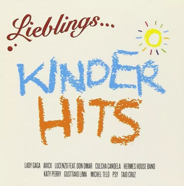 LIEBLINGS...KINDER HITS Lady Gaga,Katy Perry,Die Schlümpfe,Oliver Pocher CD NEUF