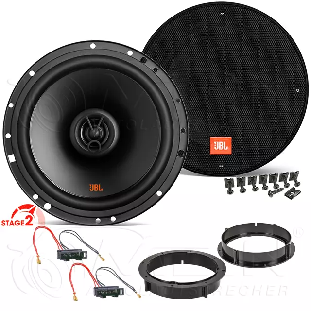 JBL LAUTSPRECHER für VW POLO V / 5 - 6R 2009-2014 Front Heck 2-Wege 240W #ARYJ