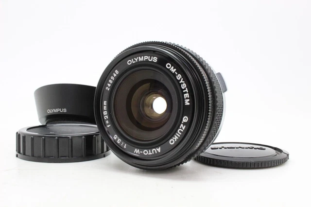 【 MINT 】 OLYMPUS G.ZUIKO AUTO-W 28mm F3.5 Wide Angle MF Lens From JAPAN