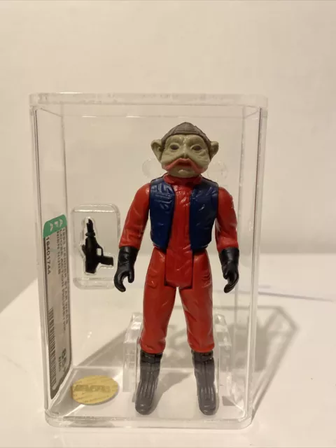 Vintage  Kenner Star Wars Nien Nunb Figure AFA 85+ Not UKG