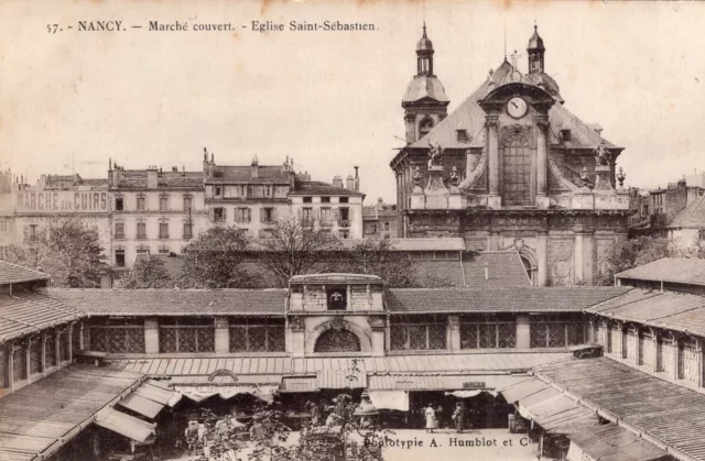 *8406 cpa 54 Nancy - Eglise Saint Sébastien