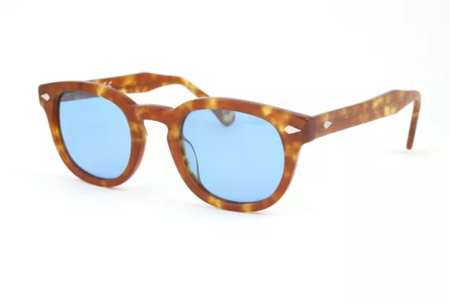 Occhiali Sole X lab  havana azzurro gradient polarizzate stile moscot 8004