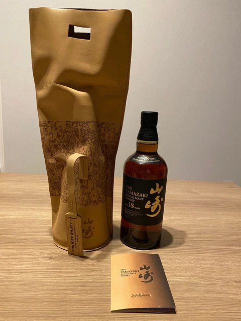 Yamazaki Single malt 18 Ans 43% BILL AMBERG LTD EDITION CUIR No Nikka Hakushu 