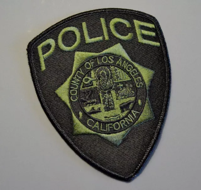 California Police Subdued Patch #2 ++ Los Angeles County County CA