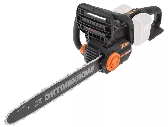 Worx WG385E.9 Motosierra sin escobillas de 40 cm 40V (sin bateria, ni cargador)