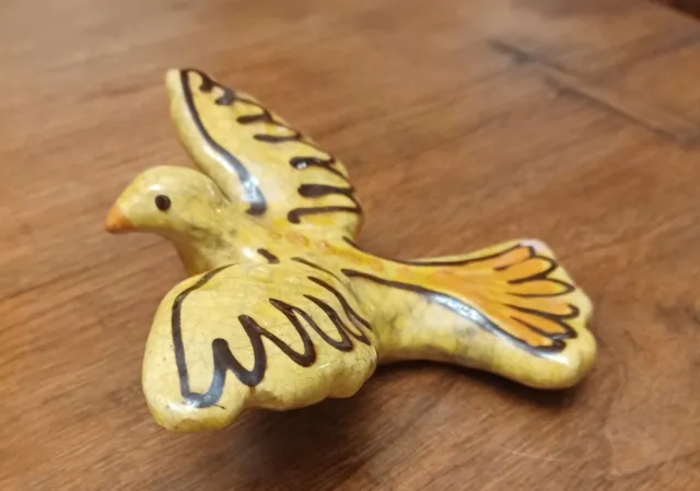 Mary Shooner Redware Pottery Flying Bird Figure