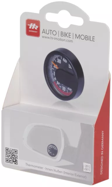 Thermometer für Innen und Aussen RICHTER KFZ Auto rundes HR-IMOTION 10110001