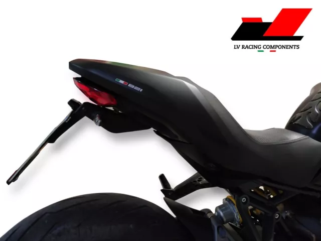 Portatarga MOTO Regolabile Ducati Monster 797 / 821/ 1200 supersport 2017  2021