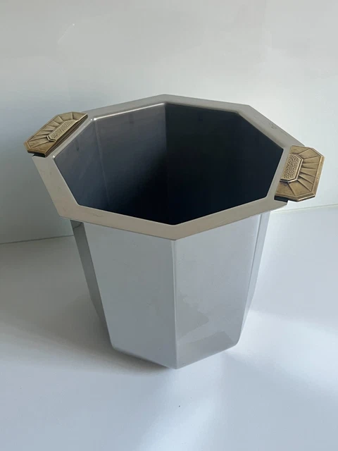Seau Glace Glaçon Champagne Rafraichissoir JEAN COUZON Inox France ART