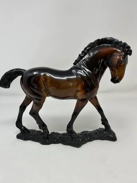 Rare 2006 Kitty Cantrell Horse Sculpture Starlite C Boydston War Horse Signed