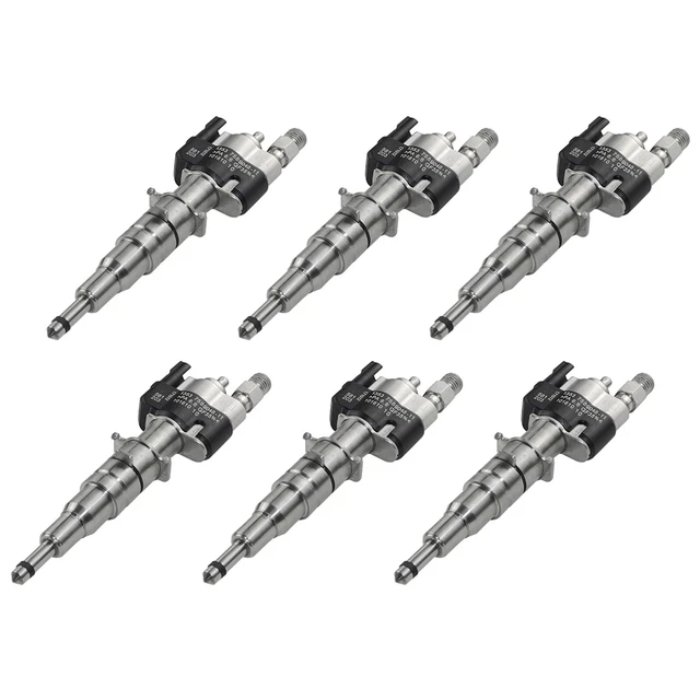 6 x iniettore per BMW E81 E82 E87 E90-E93 F10 E60 E63 E64 N43 N53 #13537565137