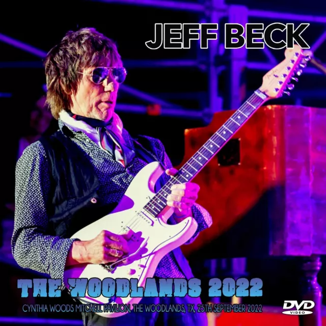 Jeff Beck The Woodlands 2022 Dvd Jeff Beck The Woodlands 2022 Dvd