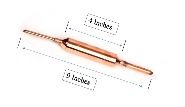 ( 10 PCS) Copper Welding Filter Drier for Air condition & Refrigerant, 25 Grams