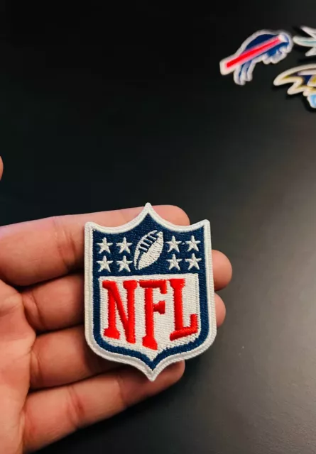 American Football NFL Sports Embroidered Team Logo Patch with Iron-on Backing 2