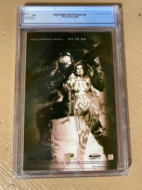 Halo Graphic Novel Preview CGC 9.6 1st App of Master Chief Marvel Comics 2006 4