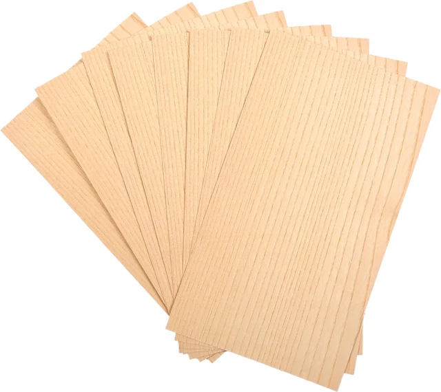 8 Fogli Impiallacciatura Noce - 30x17 Cm Per Fai Da Te E Restauro - Foto 3