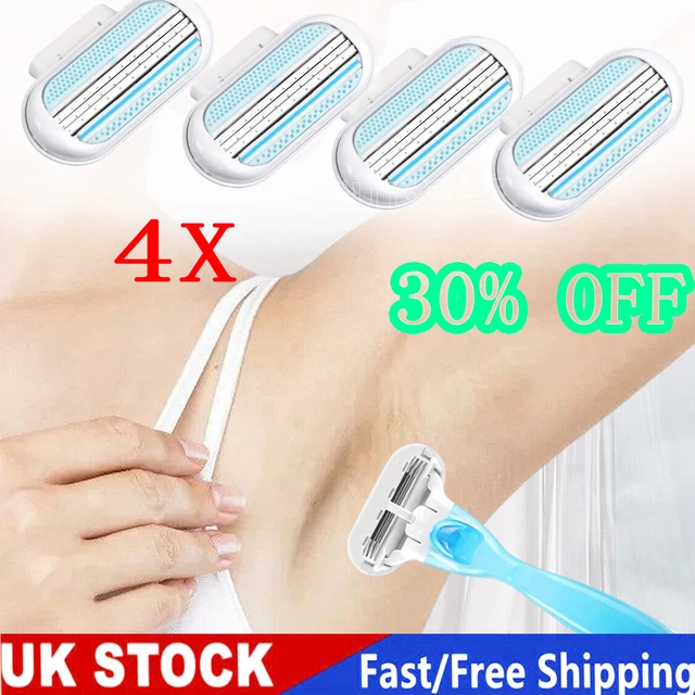 4x Gillette Venus extra glatte Rasierklingen Damenrasierklingen zum Rasieren Klingen Mädchen