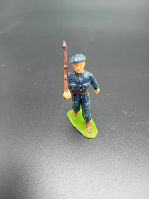 Figurine Starlux - Soldat En Action - Occasion - Collection Vintage