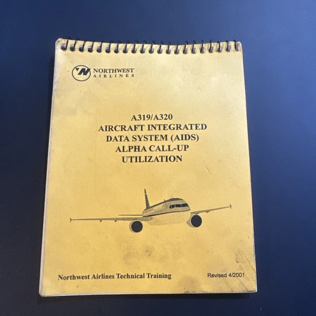 NORTHWEST AIRLINES A310/A320 Aircraft Integrated Data System AIDS 59.
